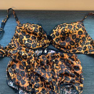 Agent Provocateur Felinda Bra Panty 34D Size 2